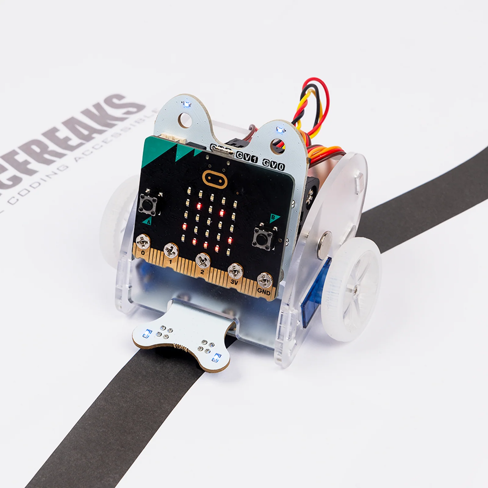 Ring:bit Car V2 top view